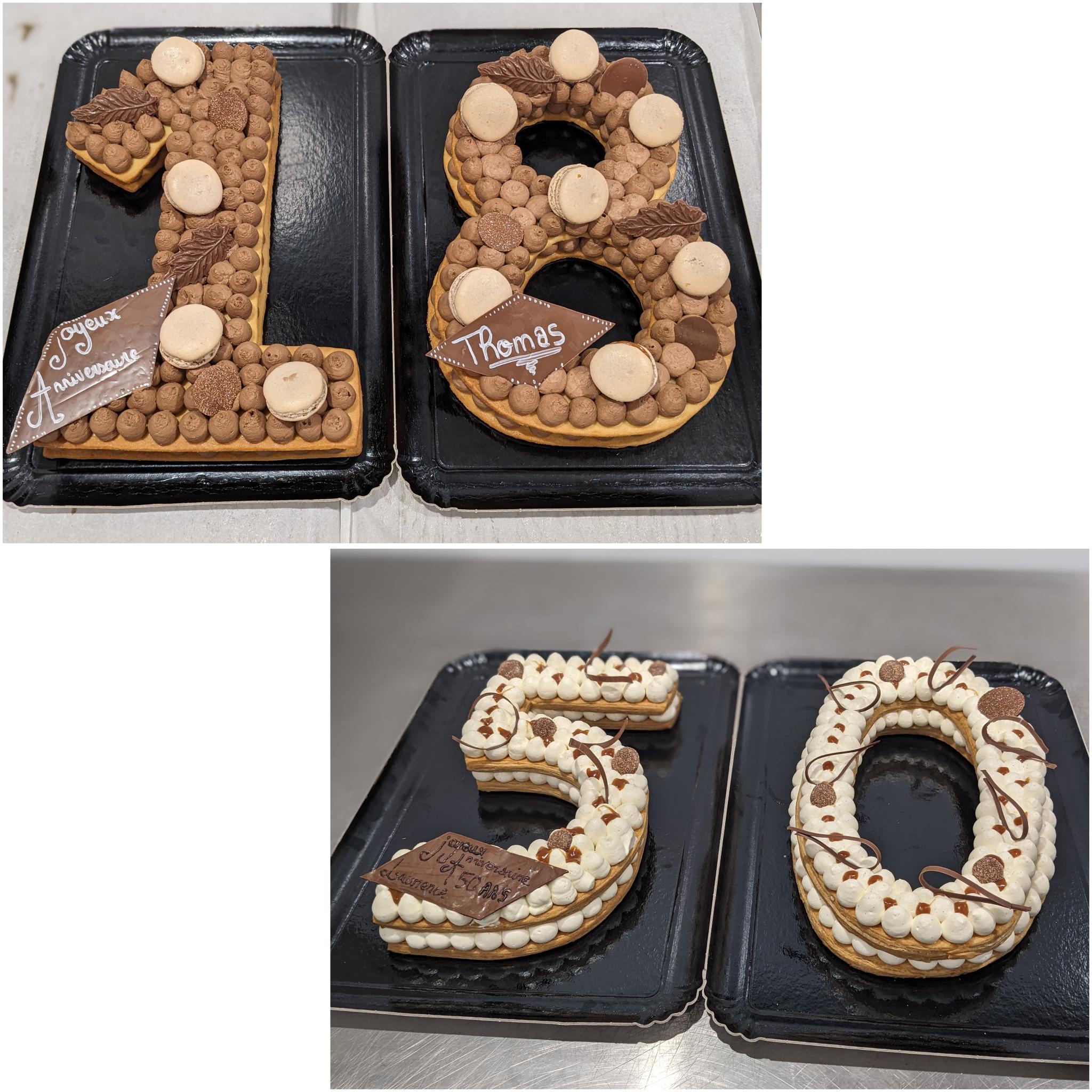 Number cake classique