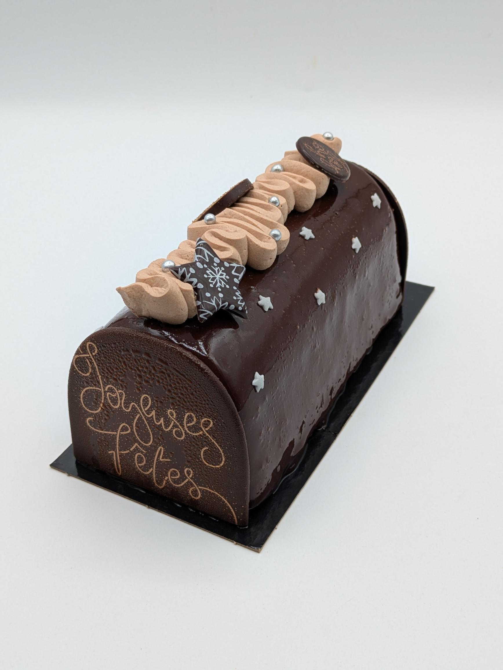 Bûche Poire chocolat